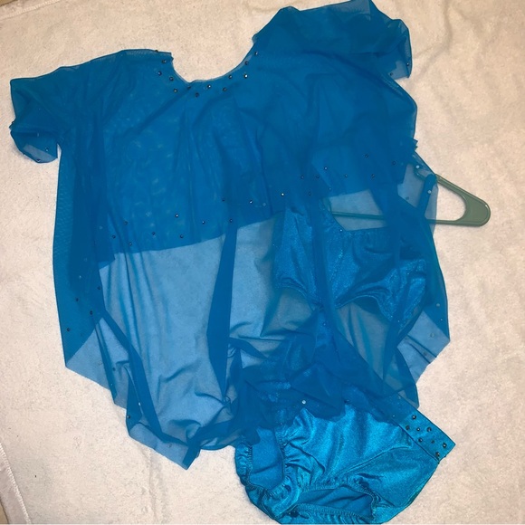 Kelle 3-Piece Aqua Costume - CL - Picture 1 of 5